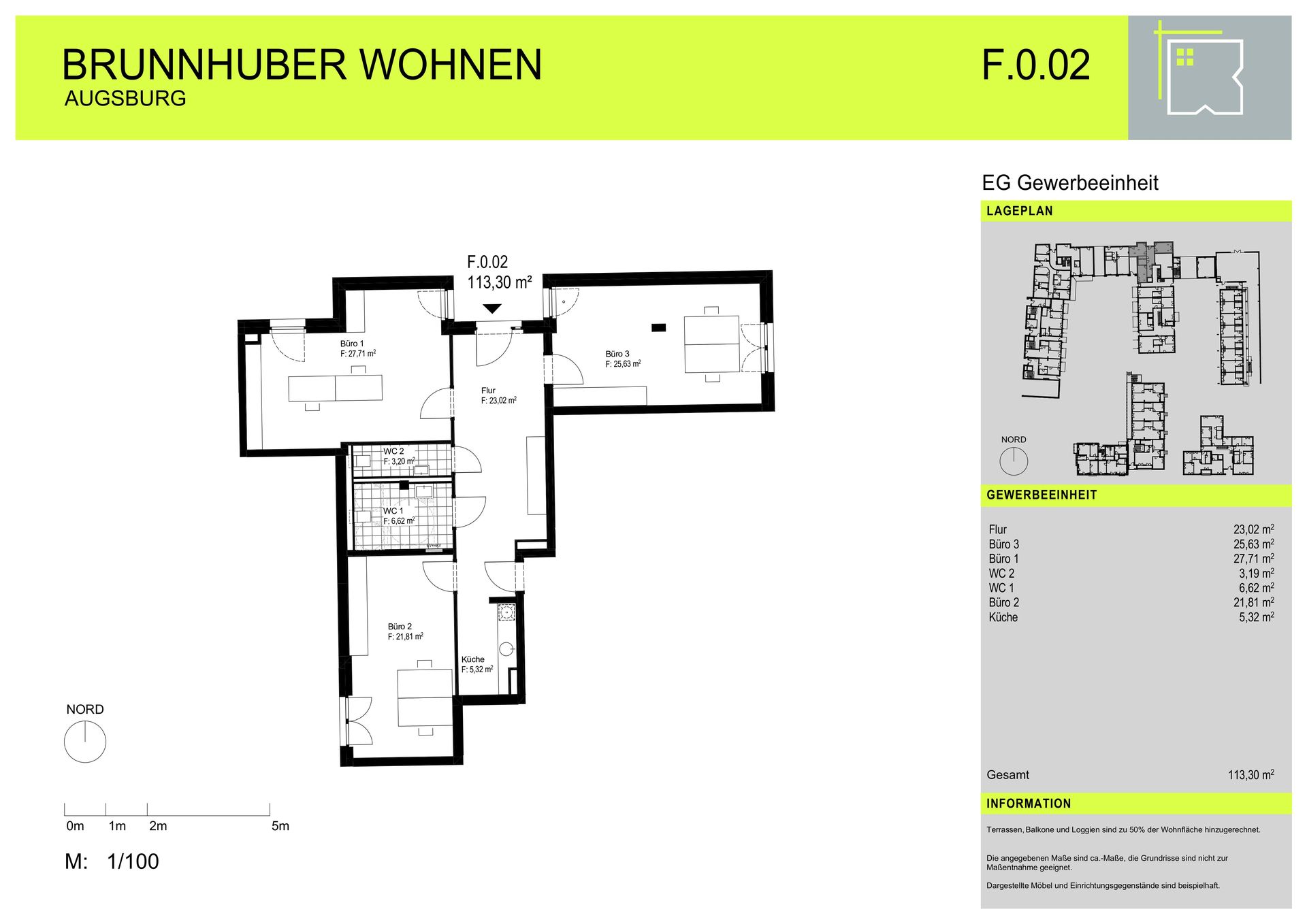 Gewerbeeinheit in Augsburg / Dieselstraße
